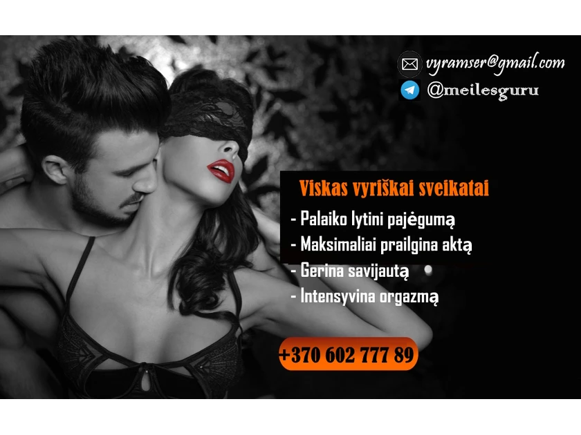 Stipri erekcija ir ilgesnis aktas – 2in1 sprendimas