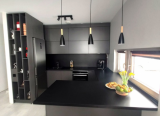 Peržiūrėti skelbimą - Modernaus stiliaus virtuvės baldai: juodos sp